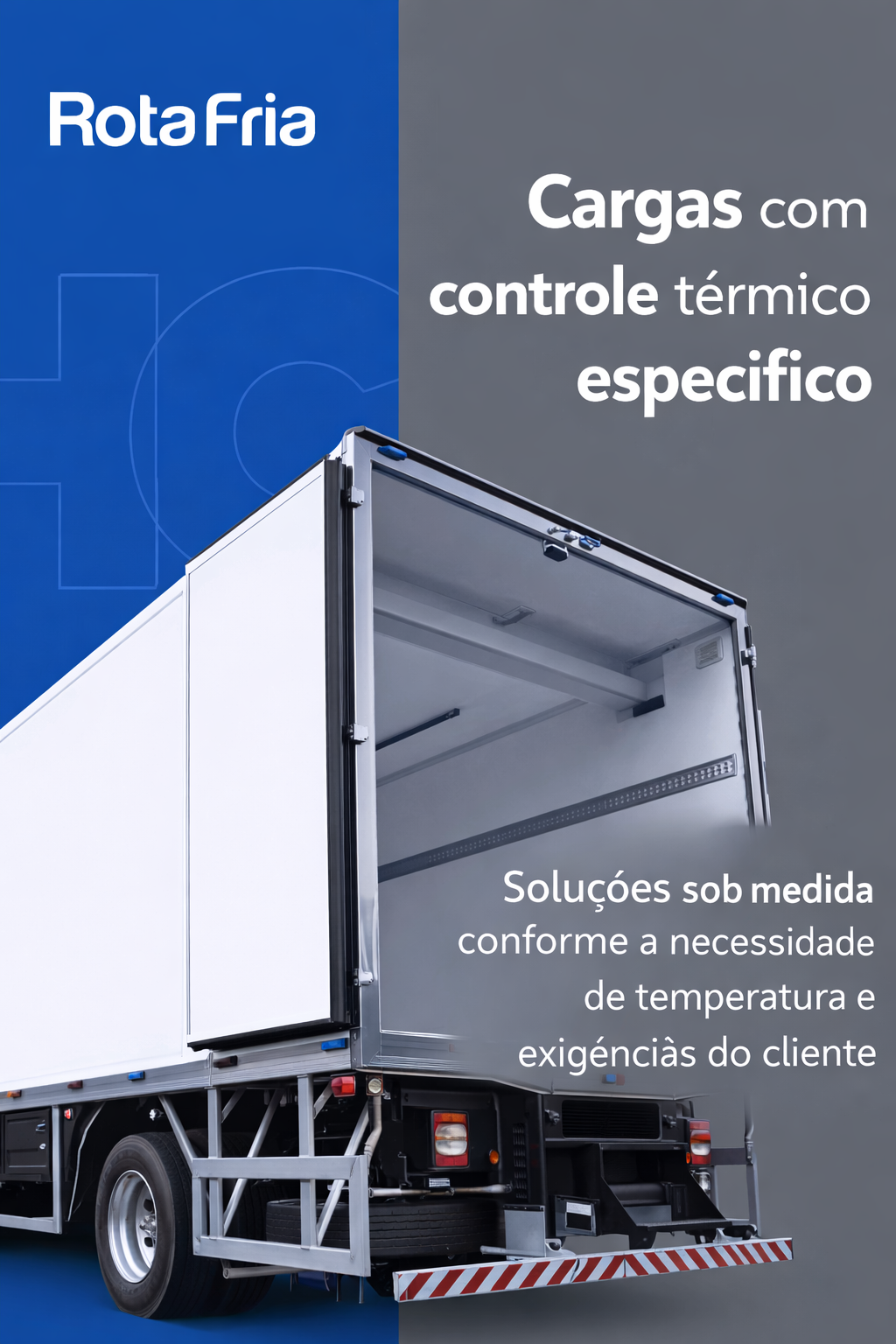 Cargas com controle térmico específico